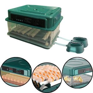 Accessories 6/10/12/15 Eggs Automatic Egg Incubator With Drawer Adjustable Egg Tray Turner Poultry Hatcher Machine for Chicken Goose Quail
