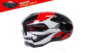 HEROBIKER Motocross Capacete Moto Biker Casque Capacete de motocicleta Equitação Cruiser Vintage Retro es Moto Full Face Helmet1152026