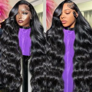 Body Wave 250% HD 40 Inches 13X6 Lace Frontal Human Hair Wigs 13X4 Lace Front Wig 5X5 Glueless Ready To Go Wear