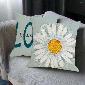 枕カバー洗濯機洗えるエレガントな花柄のプリントスロー枕ケースと絶妙なパターンが部屋に柔らかく柔らかい