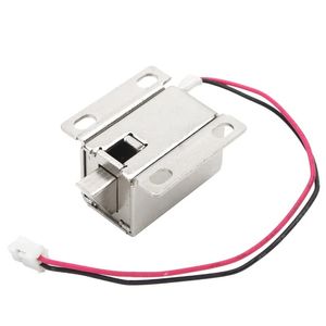 Gate della porta della porta di blocco elettronico 12V/0.43A Gruppo elettrico Assemblaggio del solenoide Accesso Controllo per il rilascio elettrico 12V