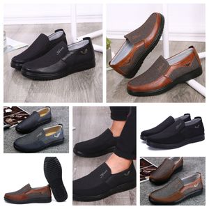 Shoe GAI sneakers Casual Shoe Men Single Business Round Toe Shoes Casual Soft Sole Slipper Flat Men Classic comfortable shoes soft sizes EUR 38-50