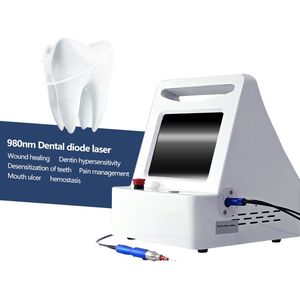 Diş Beyazlatma Makinesi Salon Ekipmanı Dental Diyot Lazer Dental 980 Nm Doide Lazer Dental Yumuşak Doku Satışta