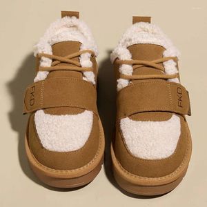 Casual Shoes Womens Moc Slipper Cozy Memory Foam Moccasins For Ladies Cute House Fleece Lined Home Slippers Lace Up Loafer With Buckle