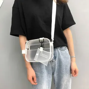 Shoulder Bags Bag Girl 2024 Summer Jelly Transparent Flat Mini Women Messenger Wholesale