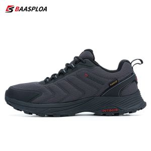 Baasploa Boots Hiking Man 126 Wearresistant Sneakers Nonslip Men Outdoor Sneaker Waterproof Light Male Walking Shoes Comforty 2024 5