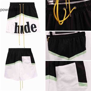 Nova marca na moda alfabeto colorido esportes e lazer shorts para homens mulheres high street verão impresso calças de praia jxq9