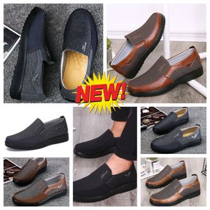 Casual shoes GAI Man Black Brown Shoes Points Toe party banquets Business suits Man designer Minimalist Breathable Shoe sizes EUR 38-50
