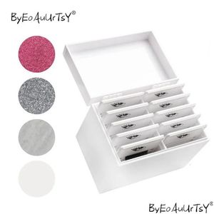 Jewelry Boxes 510 Layers Pallet Lash Holder Individual Volume Display Stand Eyelashes Storage Box Tools For Eyelash Tool 240313 Drop D Ot9Lh