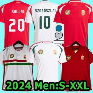 23 24 25 Hungary National Team Jersey 2023 2024 2025 SZOBOSZLAI T-SHIRTS SZALLAI SZALAI FERENCZI GAZDAG ORBAN PRISKIN FOOTBALL JERSEY