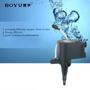 Pumps 1 piece submersible pump for aquarium BOYU SP1800 multifunctional aquarium water pumps fish tank filter pump air pump