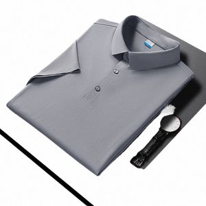 Polo da uomo di grandi dimensioni Polo classica a maniche corte T-shirt da golf da uomo estiva traspirante, fresca, ad asciugatura rapida, Nyl, grande 7XL 8XL