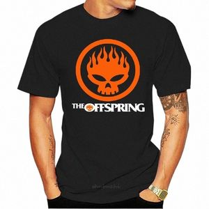 Nuovo T-shirt Black T-shirt maschile logo di Offspring Skull Rock Band T-shirt da uomo da uomo in stile estivo w4ey##