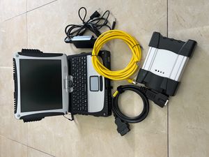 Per scanner diagnostico ICOM A3 BMW con ingegneri V2024.03 SSD HDD per strumento di scansione BMW più CF19 Tablet PC pronto per l'uso