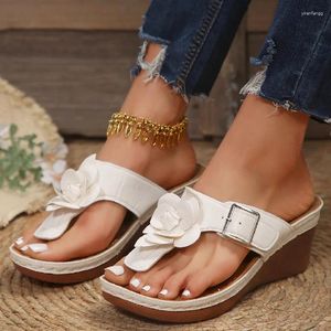 Casual Shoes Wedge Sandals 2024 Wholesale Fashion Unique Style Pu Strap Design Sandalias Mujer Outdoor Women For Slingback