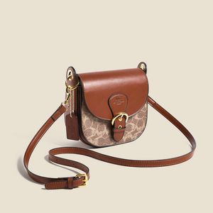 Store Wholesale Designer Bags Shoulder Bag 2024 New Single Shoulder Saddle Bag Celebrity Same Style Fashion Casual Crossbody Small Versatile Underarm