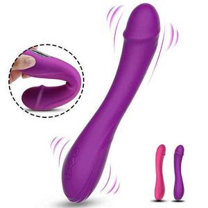 Вибраторы G Spot Dildo Vibrator для женщин Silicone10 режимов Vibrador Clitoris