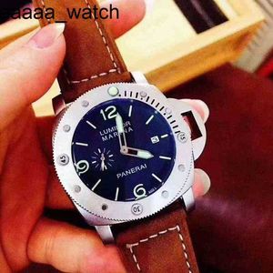 Quality Panerass Watch High 2024 Mens Designer Luxury for Mens Mechanical Wristwatch Men Fashion Leather Casual Calendar Gentleman Nfkg