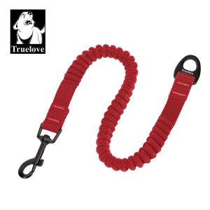 Leases Truelove Pet Dog Leash Stretchable Elastic Buffer Nylon säkerhetsbälte kan användas med bröstrem för alla sorters husdjur TLL29712