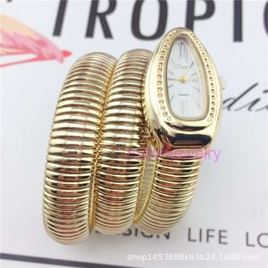 luxury mens watch women Snake shaped womens bracelet Creative quartz Personalized