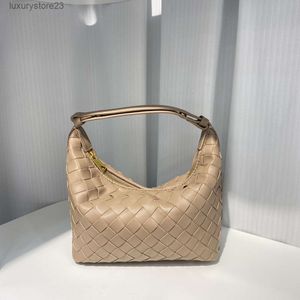 Lady Wallace Bags Botteega Brand Totes Bag 2023デザイナー織りファッションエディションライトラグジュアリーレザーハンドヘルド片方の肩以降の腕Venata女性e1aq16wj