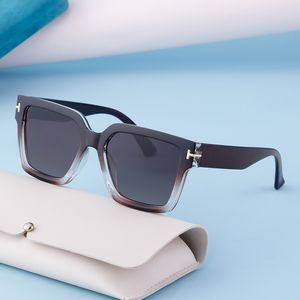 Europäische und amerikanische Retro-T-förmige Box-Sonnenbrille für Herren, Sonnenschutz-Sonnenbrille für Herren