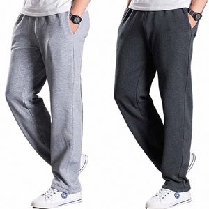 Mens Sweat Pants Quente Streetwear Solto Baggy Corredores Outono Inverno Calças Hip Hop Harem Calças Fleece Sweatpants Roupas Masculinas o3xq #