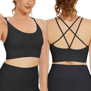 BRAS Women 3pc vacker rygg ingen stålring yoga sport bh snabbt torkande stötsäker underkläder