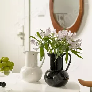 Vazolar retro romantik seramik vazo
