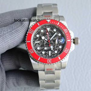 Automatisk klocka RLX toppkvalitet Mens Watch Automatisk mekanisk rörelse Titta på 40mm Sapphire Luminous Business Watch 904L Rostfritt stål Slip Buckle Strap