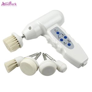 Lastoortsen 5in1 Electric Facial Brush obrotowy szczotka do twarzy Głębokie czyszczenie twarzy Czyszczenie masażera osobistego domu Użycie skóry urządzenia