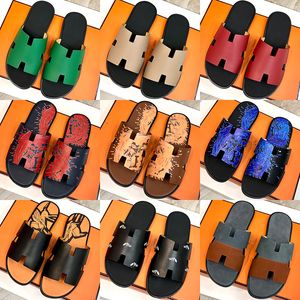 Designer Womens Slipers Slides Platform Sandaler Men Summer Sliders Sandale Shoes Classic Brand Casual Woman Outside Slipper Beach Leather Top Quality With Box