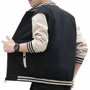 Liseaven 2023 New Men Baseball Jacket Slim Fit Casual Jacket Male Bomber Jacket Plus Size 5xl S1ol#