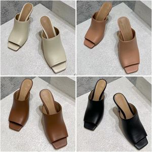 Модная обувь, сандалии-мулы с узлом, дизайнерские женские сандалии на металлическом каблуке, роскошные туфли из овчины, высококачественные сексуальные туфли на высоком каблуке, модельные туфли, размер 35-41