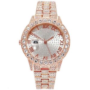 Yüksek kaliteli lüks erkek izle Kadınlar Full Sky Star Watch Fashion Womens Modaya Modeli Takvim Kuvars Elmas Seti H4OS