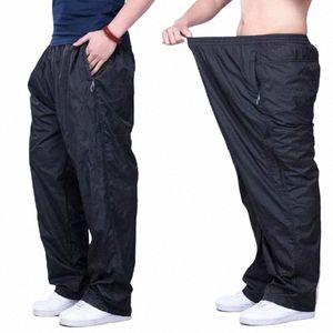 plus size fat trousers spring summer casual pants men's sweatpants mid full pants loose thin sweatpants pants men clothes 2019 F8Xj#