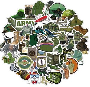 50 PCS Mixed No Repeating military force Skateboard Stickers For Car Laptop Fridge Helmet Pad Bicycle Bike Motorcycle PS4 book Gui1079628
