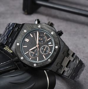 AAA Fashion Watch Mens Automatic Quartz Movement Waterproof High Quality Wristwatch Hour Hour Hand Display Metal Strap Simple Luxury Popular Watch #4775