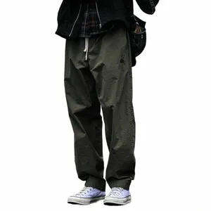 Amerikanische Streetwear dünne beiläufige Hosen für Männer Kleidung Frühling Sommer lose gerade Beinhose Harajuku Trend Jogginghose männlich o0F5 #