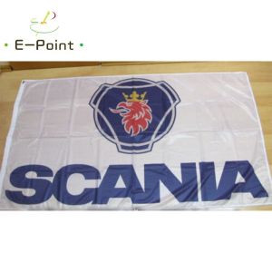 Akcesoria Flaga Scania 2 stóp*3 stóp (60*90 cm) 3 stóp*5 stóp (90*150 cm) Rozmiar dekoracji świątecznych na prezenty Banner Flag Home