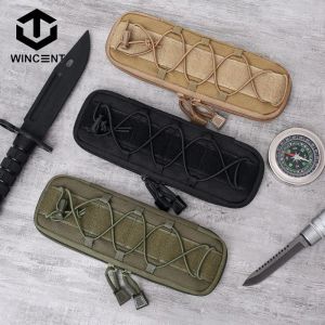 Taschen Wincent Outdoor -Werkzeugtasche Taktischer Gürtel EDC Rucksack Beutelbefestigung für taktische Militärjagd Camping Taille Weste Beutel