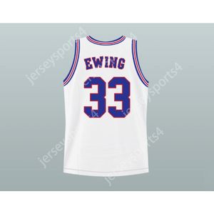 Personalizado qualquer nome qualquer equipe SPACE JAM TUNE SQUAD PATRICK EWING 33 JERSEY PONTO COSTURADO NOVO Tudo costurado Tamanho S M L XL XXL 3XL 4XL 5XL 6XL Qualidade superior