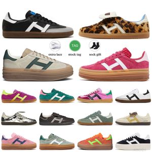 24a Bold Women Designer Shoes Wales Bonner Rugby Cream Collegiate Green Sporty and Rich Indoor Soccer Silver Black Pink Glow Platform Sneakers Mens Trainers