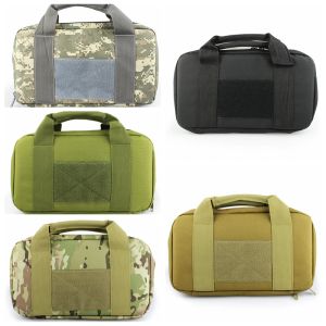 Taschen tragbare Waffenbeutel Taktische Militärpistole Handfeuerwaffen Bag Case Magazine Halter Jagdtasche für Glock 17 19 Beretta M9 1911