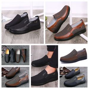 Schuhe GAI Sneaker Freizeitschuh Herren Single Business Runde Zehenschuhe Lässige weiche Sohle Slipper Flache Herren Klassischer Komfortschuh weiche Größen EUR 38-50