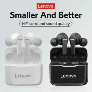 Fones de ouvido originais levono qt82 alta fidelidade sem fio bluetooth jogo fone com microfone esportes baixa latência redução ruído chamada hd