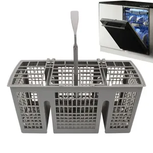 Hooks Universal Dishwasher Cutlery Basket Portable For Bosch Siemens Constructa Neff Utensil Holder