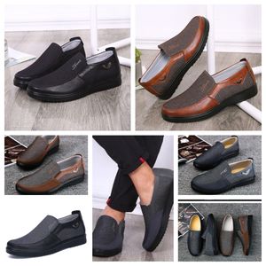 Shoes GAI sneaker Casual Shoe Men Single Business Rounds Toe Shoe Casual Soft Sole Slipper Flat Men Classic comforts shoe soft size EUR 38-50