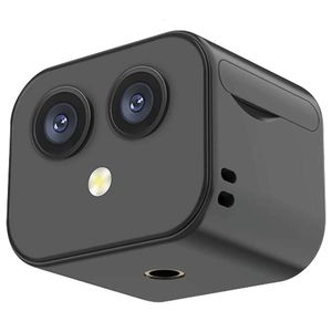 WiFi Mini Camera 4K HD Voice Video Recorder Night Vision Smart Video Camera USB Laddningsbar fjärrvisning för utomhus inomhus