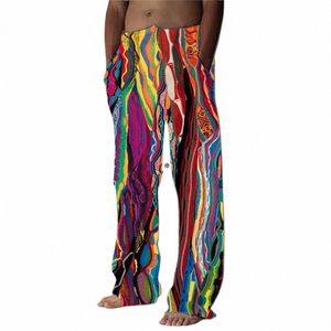 colors Painting Falls Full Length Wide Leg Pants 3D All Over Print Hipster Fi Streetwear Sweatpants Men Unisex Clothing I7Dk#